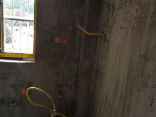 水电线管开槽施工