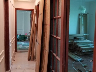 成品门及墙纸铺贴