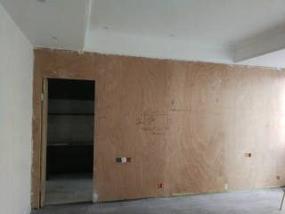 现场木制品造型施作