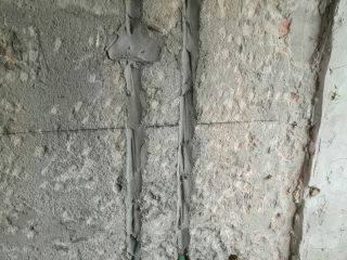 水、电管开槽施工