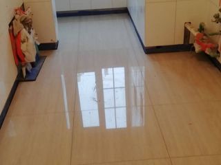 地砖铺贴及地面找平施作