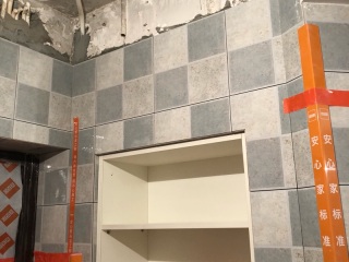 现场木制品造型施作