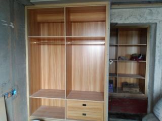 现场木制品造型施作