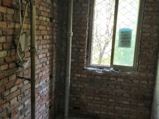 水、电管开槽施作