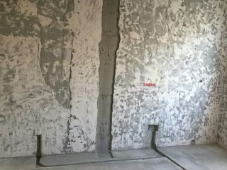 水电线管开槽施工