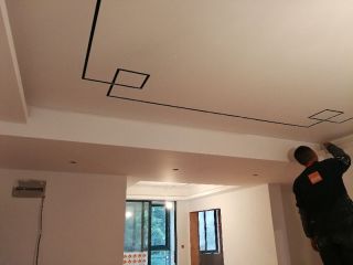 墙、顶面乳胶漆及墙纸铺贴