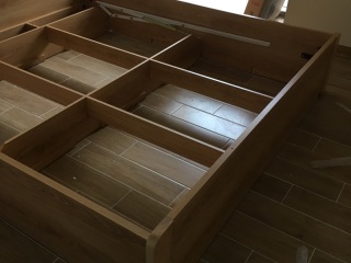 现场木制品造型施作