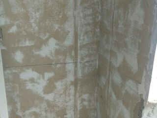 水、电管开槽施工