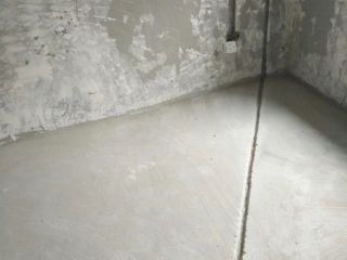 水、电管开槽施作