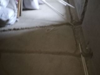 水、电管开槽施作