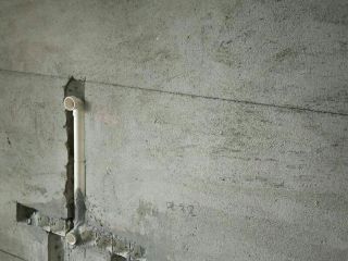 水电线管开槽施工