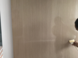 现场木制品造型施作