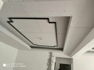 石膏板吊顶施作