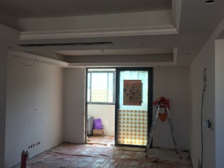 墙、顶面腻子批嵌
