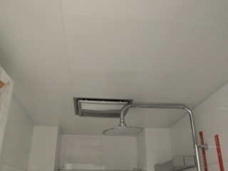 集成吊顶及橱柜柜体安装