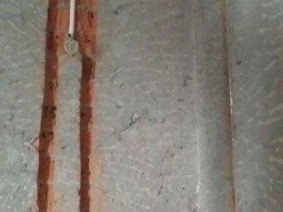 水、电管开槽施作