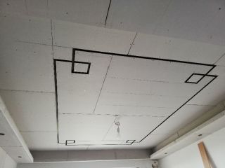 石膏板吊顶施作