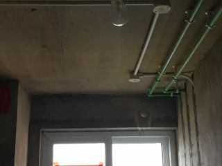 强、弱电布管，穿线施作