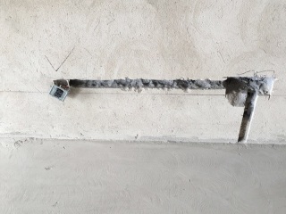 水电线管开槽施工