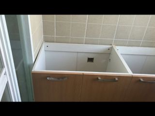 集成吊顶及橱柜柜体安装