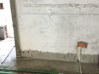 水电线管开槽施工