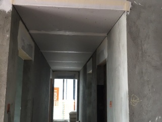 石膏板吊顶施作