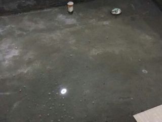 地砖铺贴及地面找平施作