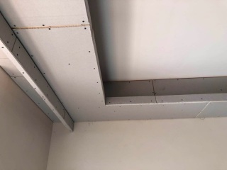 石膏板吊顶施作