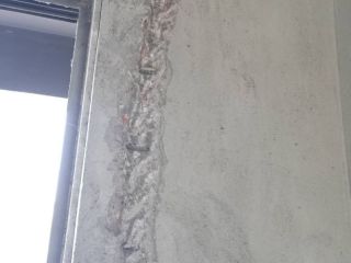 水、电管开槽施作