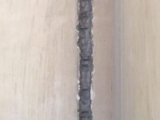 水、电管开槽施作