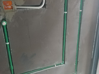 水电线管开槽施工