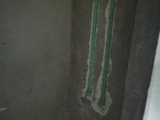 强、弱电布管，穿线施作