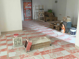 墙、顶面腻子批嵌