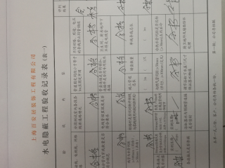 隐蔽工程 验收