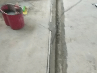 水电线管开槽施工