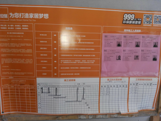 水、电管开槽施作