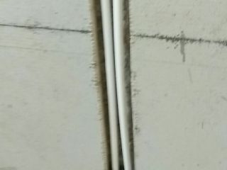 水、电管开槽施工