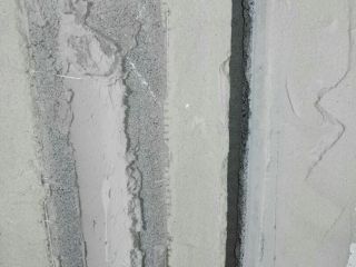 水、电管开槽施作