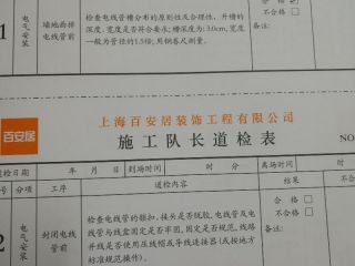 水、电管开槽施作