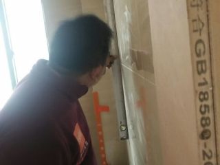 现场木制品造型施作