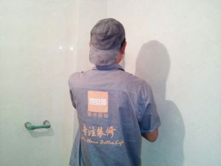 厨房、卫生间墙砖施作