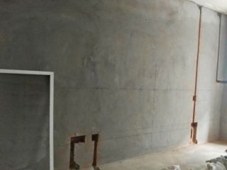 水、电管开槽施作