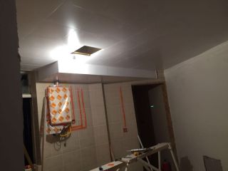 集成吊顶及橱柜柜体安装
