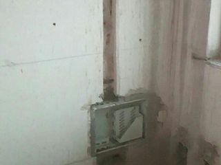 水、电管开槽施作