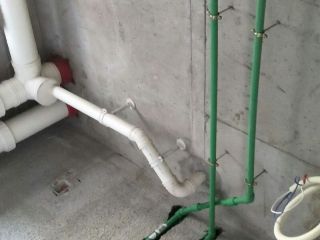 水电线管开槽施工