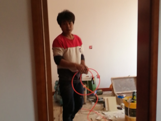 成品门及墙纸铺贴