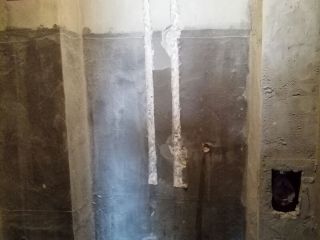 水电线管开槽施工