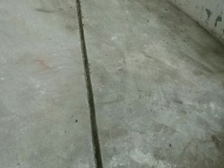 水、电管开槽施作