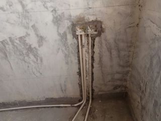 水电线管开槽施工