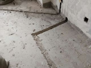 水电线管开槽施工
